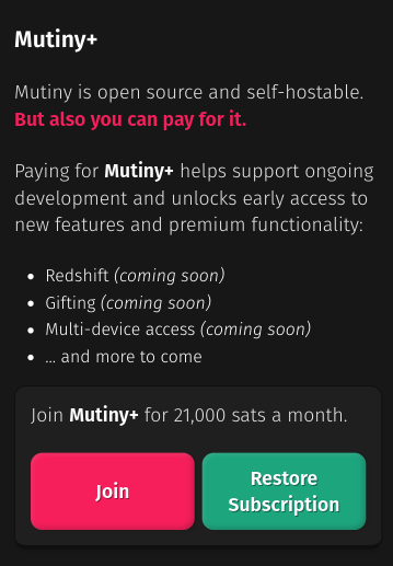 Mutiny Wallet Open Beta
