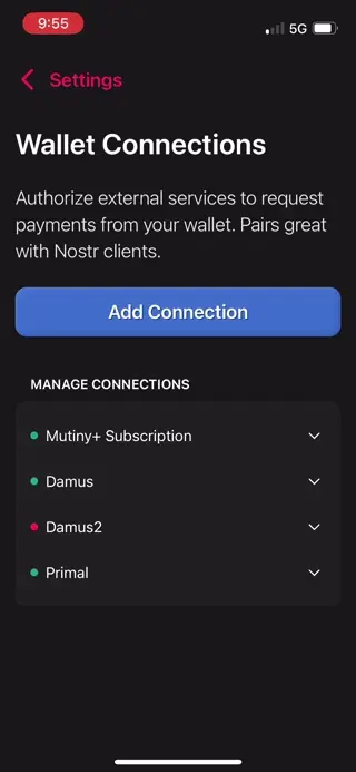 Adding Nostr contacts and a zap feed to Mutiny Wallet